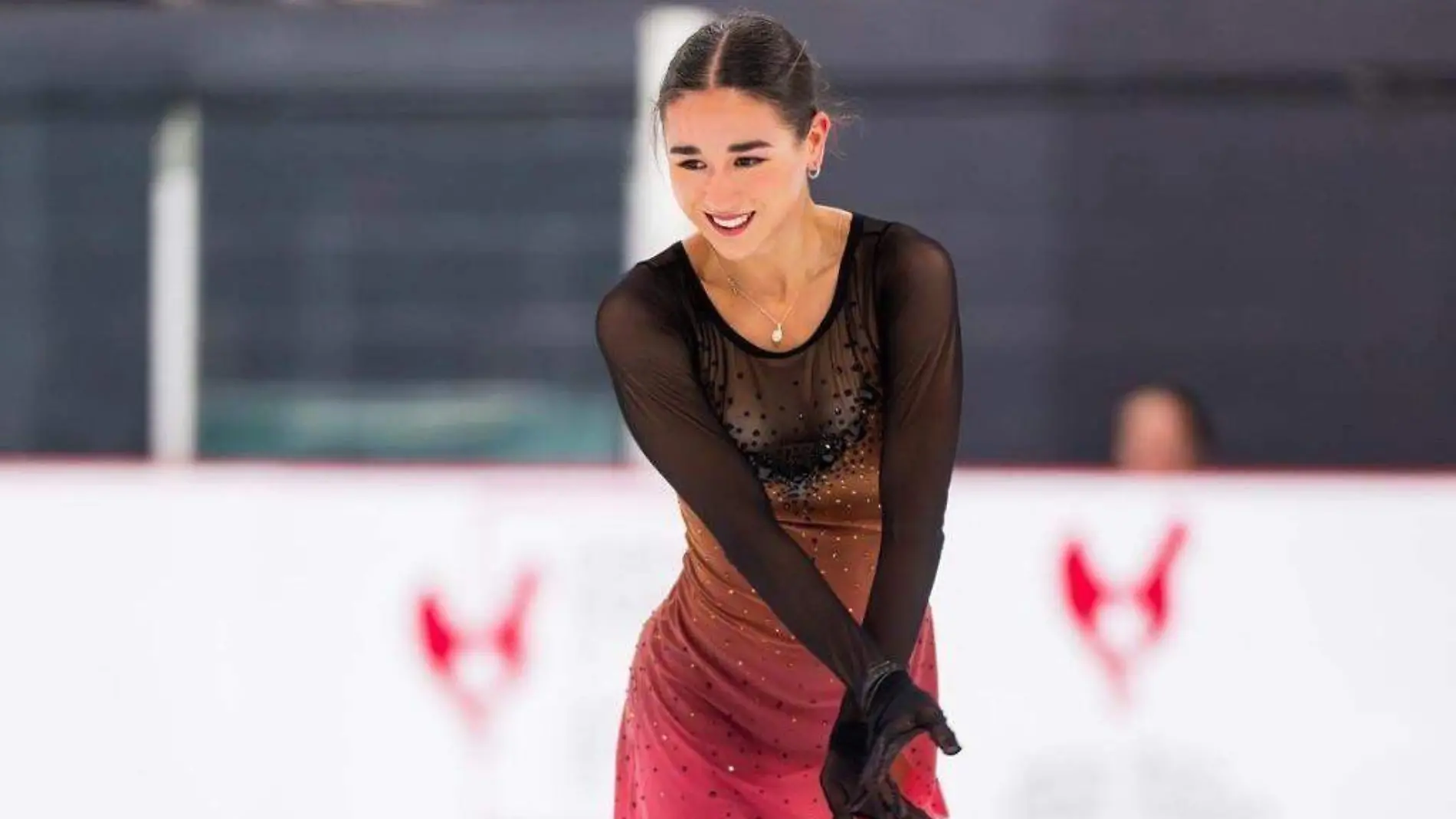 Andrea Astrain patinadora de hielo